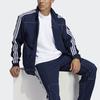Adidas Originals Trefoil Three-Stripe Track Jacket Men Jackets Collegiate-Navy-Blue GN3807