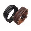 Men's Women's Vintage Punk Multi-layer Braided Faux Leather Bracelet Jewelry