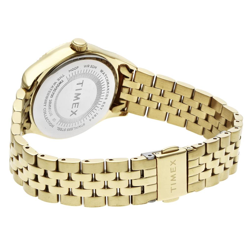 Timex Watch Waterbury Legacy 34mm TW2V31700 Green Dial Ladies Imported [TIMEX] [Regular Product] [Goods]