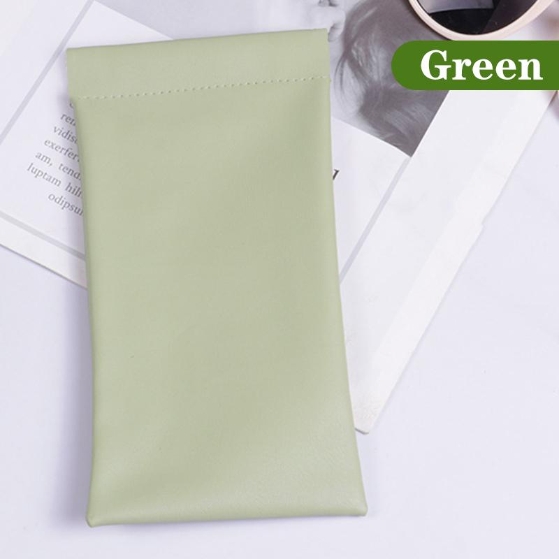 Pu Leather Glasses Storage Bag Automatic Closed Sunglasses Case Waterproof Pouch Glasses Protective Cover Eyewear Storage Bag