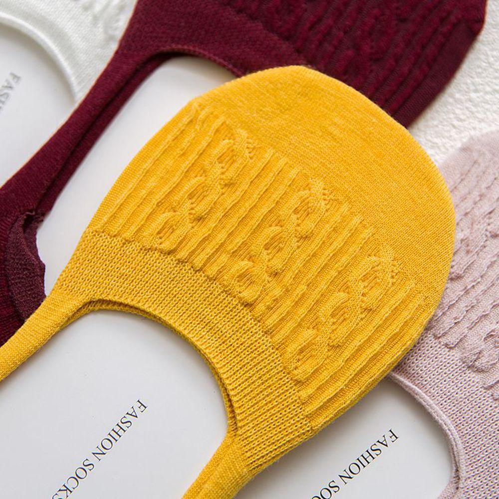 Fashion Non-slip Breathable Boat Socks Cotton Ankle Hosiery Low Cut