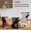 HiBREW Coffee Machine 19 Bar 4in1 Hot & Cold Multiple Capsule Espresso Cafetera Pod Coffee Maker Double Extraction Dolce Milk Nexpresso Powder H1A