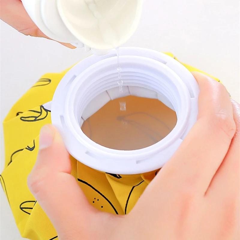 Cute Cartoon Pattern Ice Pack Physical Cooling Multi-Purpose Therapy Bag Cold And Hot Physiotherapy Cloth Water-filled Ice Bag