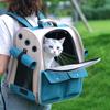Cat Bag Portable Space Pet Backpack Cabin Cat Schoolbag Dog Backpack Cat Bag Foldable and Breathable Large