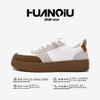 Global New Heightening Shoes ZHQ-HY731 Versatile Platform Casual Board Shoes Spring Black and White Classic White Shoes