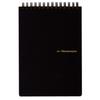 Maruman B6 Notebook Mnemosyne 7mm Ruled N196A Black Durable, Sleek Design, Perfect for Work