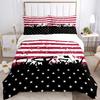 US UK National Flag Digital Polyest Duvet Cover Bedding Sets Soft Quilt Cover and Pillowcases for Teens Single/Double/Queen/King