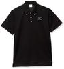 Training Highly Breathable Polo Dry Japan Size M To Japanese Size Wear, Shirt, Aeroflow, Sweat-Wicking, Quick-Drying, UPF15, K2JA0183, Black,