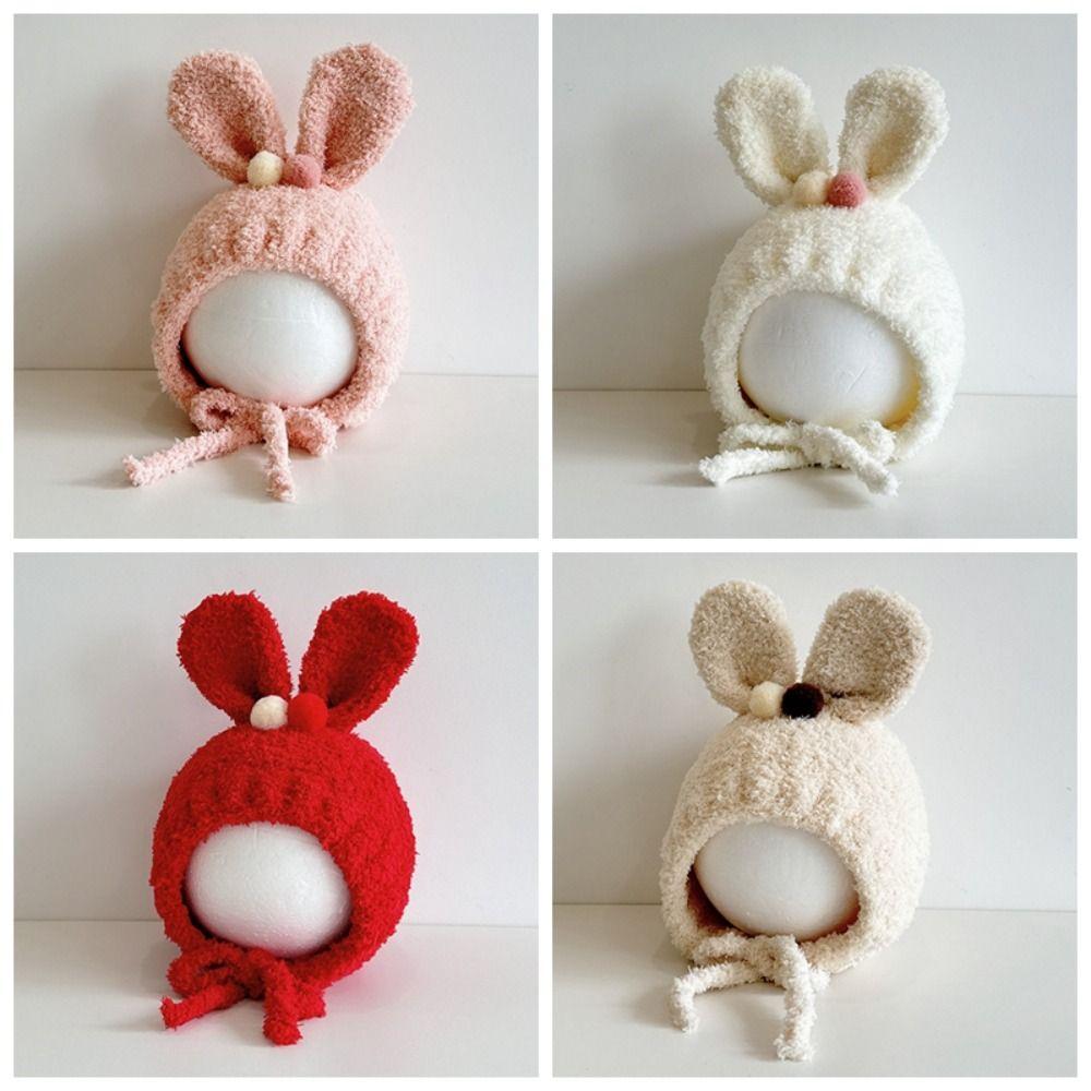 Warm Cartoon Baby Hat Windproof Girl's Ear Protection Cap Cute Baby Cap  Winter