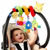 Children Comfort Toy Crib Baby Car Bed Hanging Bed Around The Car Hanging Rattle Spiral Winding Rattle Toy with Bell