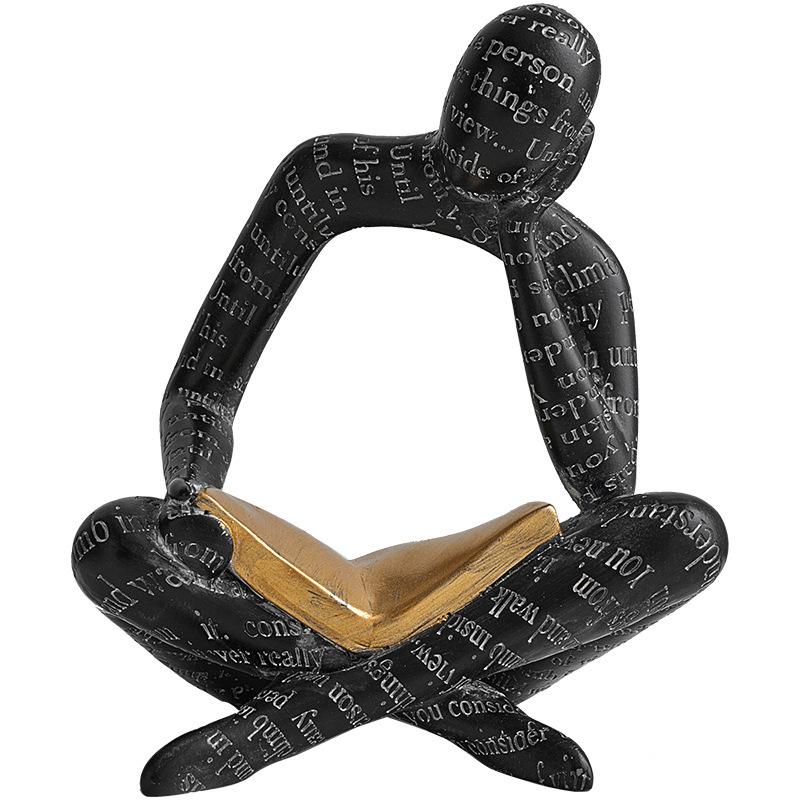 Art Reading Figures Ornaments Home Decorations Desktop Accessories