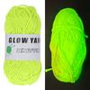 164 фута светящаяся толстая пряжа DIY полиэстеровая плетеная светящаяся трикотажная пряжа для ковра свитера шапки