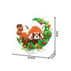 New Mini Cat Dog Raccoon Panda Cute Pet Small Building Blocks Model Series Decorations Children's Toys Children's Gift