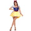 M-XL Sexy Snow White Dress, Festival Show Beautiful Woman and Beast Princess Dress, Halloween Costume