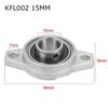 8mm 10mm 12mm 15mm Rhombic Thrust Bearing Pillow Block Bearing KFL08 KFL10 KFL12 KFL15 ZINC Alloy
