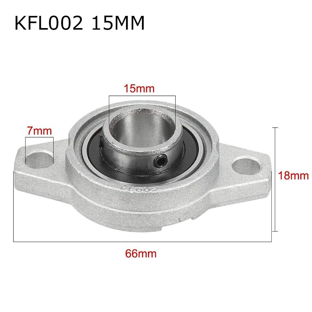 8mm 10mm 12mm 15mm Rhombic Thrust Bearing Pillow Block Bearing KFL08 KFL10 KFL12 KFL15 ZINC Alloy