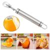 Citrus Peeler Stainless Steel Fruit Peeling Tool Remover for Grapefruit Lemons