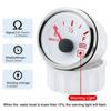 240-33 OHM Water Level Sensor+52MM Water Level Gauge with Alarm Red LED Water Tank Meter Indicator Waterproof Auto Car Yacht