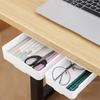 Box Storage Box Under The Desk Drawer Type Punch Free Invisible Drawer Organizer Storage Rack Box