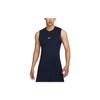 Pro Solid Quick-Dry Compression Sleeveless Training Tee Men Tops Obsidian FB7915-451