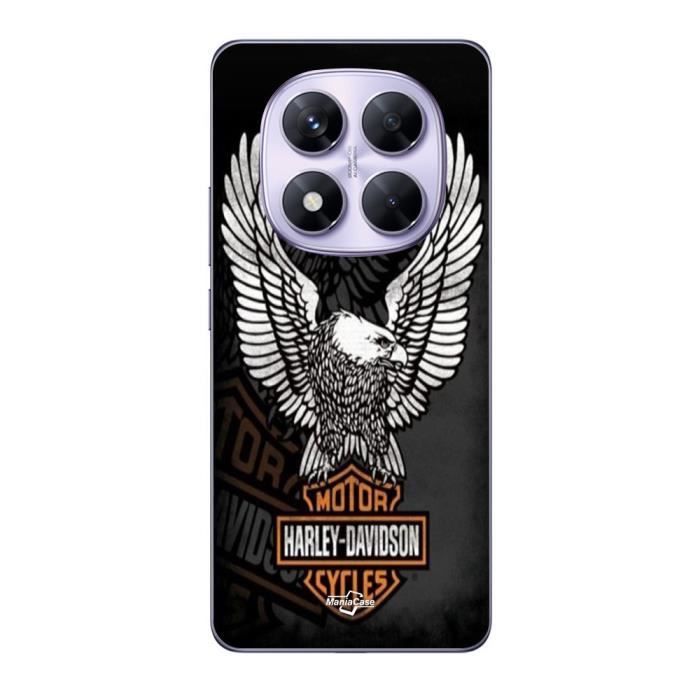Case Xiaomi Redmi Note 14 Pro 5G Harley-davidson-mini-poster-logo-eagle Maniacase