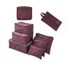 Cross-Border 7-Piece Travel Storage Set: Underwear Organizer & Shoe Bag