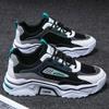 Men's Shoes New Spring Breathable Versatile Mesh Sports Leisure Teen Height Increasing Daddy Ins Trendy Shoes