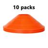10Pcs Cone Set Football Training Equipment For Kid Pro Disc Cones Agility Exercise Obstacles Avoiding Sport Training Accessories