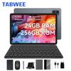 TABWEE T20 Android 15 24GB RAM  256GB ROM Tablet 10 Inches 1280x 800 FHD FHD Display Octa Core T606 PC Tablet with Keyboard