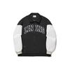 Li Ning Skateboard Series Color Block Letter Logo Polo Neck Sports Long Sleeve Jacket Men Jacket Black AFDT741-2