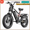 2025 NEW Electric Bicycle 1500 Dual Powerful Motors 48V20AH Battery Long Range Electric Fat Tyre Bike Hybrid City Electric Bike