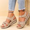 Women Sandals Soft Bottom Wedge Heels Sandals Summer Shoes Women Platform Sandalias Mujer Elegant Wedges Shoes For Women