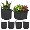 2-50 Gallons Plant Grow Bags Felt Potato Strawberry Planting Bag Garden Vegetable Seedling Bag Nursery Pot Home Garden Tools