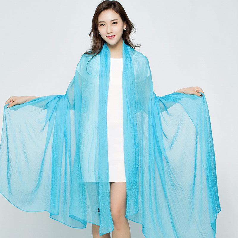 Spring/Summer New Women'S Silk Scarf 150*230 /150*300 Cm Simulated Silk Twill Square Scarf Fashion Printed Large Square Scarf Professional Scarf