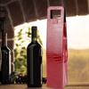 PU Resuable Leather Wine Tote Bag Champagne Beer Gift Bags Carrier