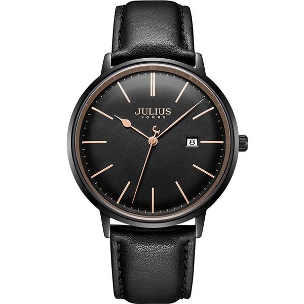 Julius Men's Leather Watch JAH-130B