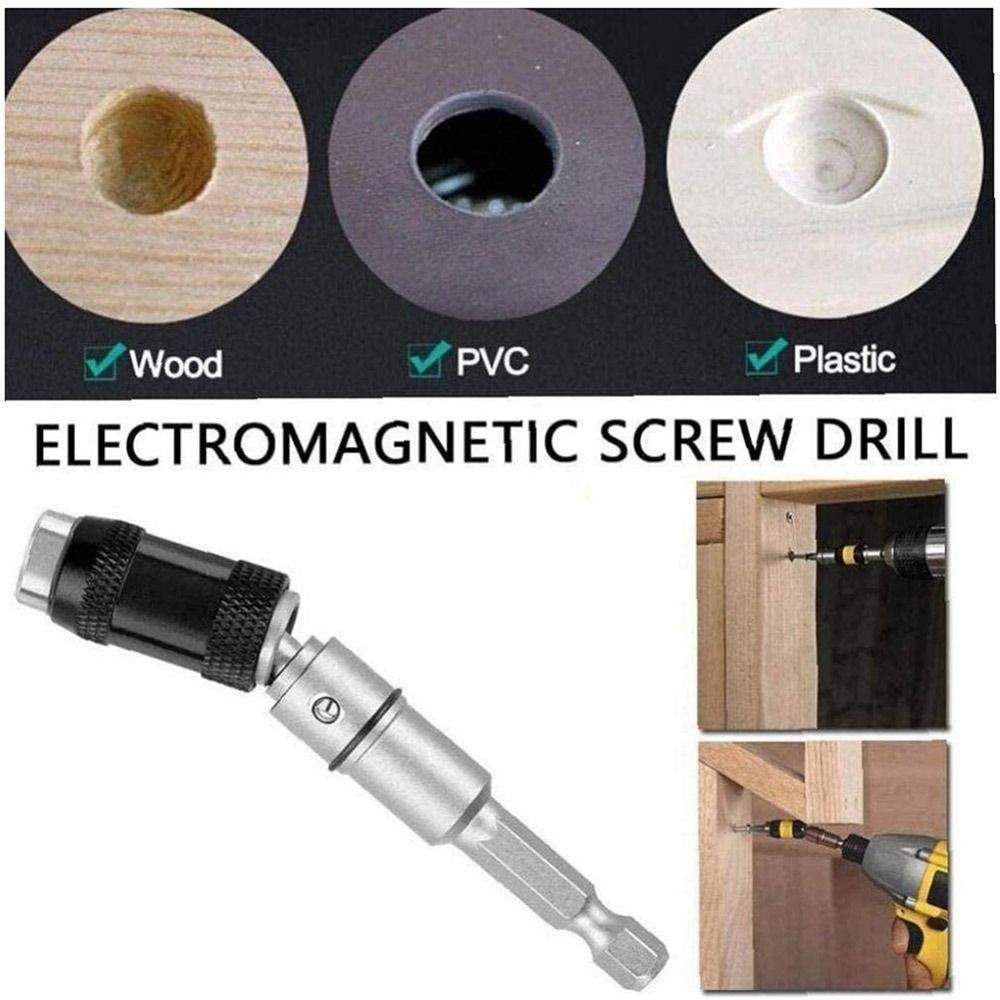 Drill Bit Holder Guide Drill Hand Tool Magnetic Bit Tip Holder Screwdriver Drill Extensions Adapter