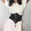 Women Ultra Super Wide Belt PU Elastic Corset Belt Fashion Wide Waist Belt Ladies Clothing Female