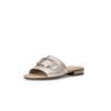 Slide Sandals Motif Flat Mules Cm [Gabor] Women's 23.0