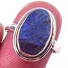 Natural Labradorite Gemstone Handmade 925 Solid Sterling Silver Ring Size 7 H2A48