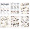 Adorable Pet Nail Decals: Rabbit, Puppy, Kitten Stickers