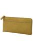 Leather Long Wallet Zipper 0035273 Apego Series Light Green [Dakota] Women's L-shaped DA-35273-54