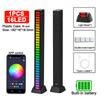 Sound Pickup Light RGB Colourful LED Lights App Controls Music Rhythm Neon Light Voice Activated Ambient Atmosphere Night Lights