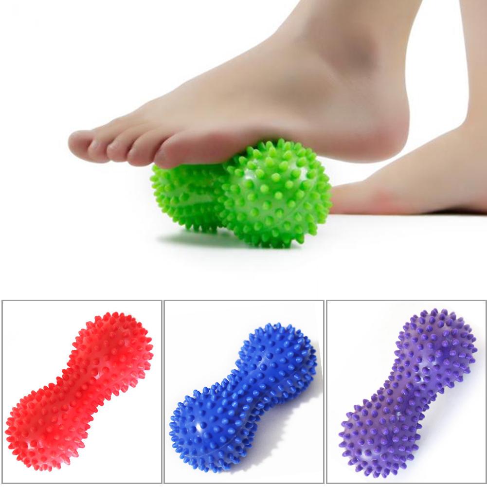 Peanut Massage Ball Fascia Ball Relax Muscle Fitness Hedgehog Ball Spinal Massage Lifting Ball
