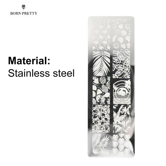 Practical Nail Image Nails Ornaments Stamp Multi Pictures Stamping Plate High Quality Printing