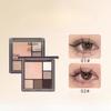 Multi-functional Eyeshadow Palette Grey Powder Brown Everyday Versatile Blush and Contour All In One Easy To Apply Affordable