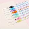 8/12pcs/Set Fluorescent Pen 1mm/2mm Highlighter Marker Pens For Student Journal Cute Back To School Stationery Supplies Color Pen Office Supplies Sign