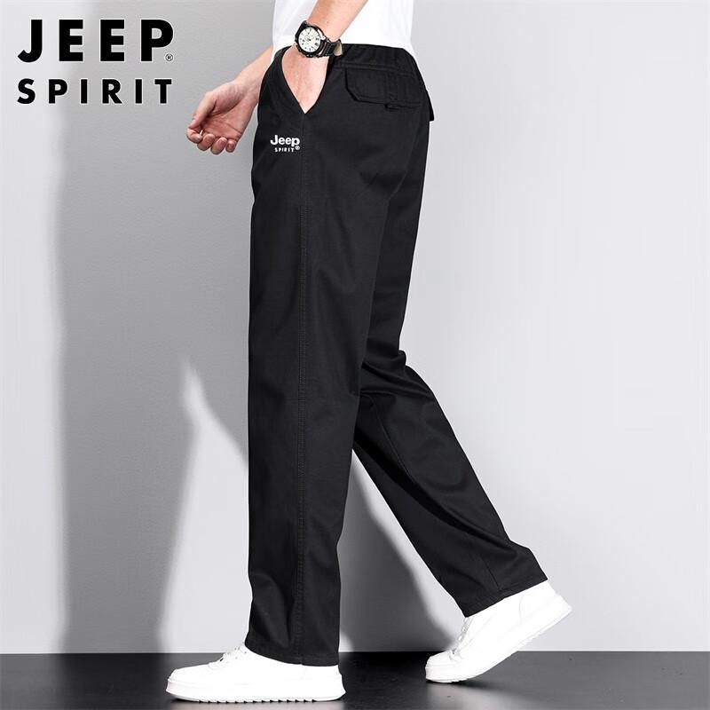 JEEP SPIRIT Men's Straight-Leg Casual Pants