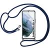 Case -for Samsung - S21 Plus - Shockproof TPU - Adjustable Cord - Navy Blue
