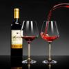 2pcs/set High-end Light Luxury Crystal Glass Goblet Red Wine Glass Champagne Glass Set Household Wine Glass Gift